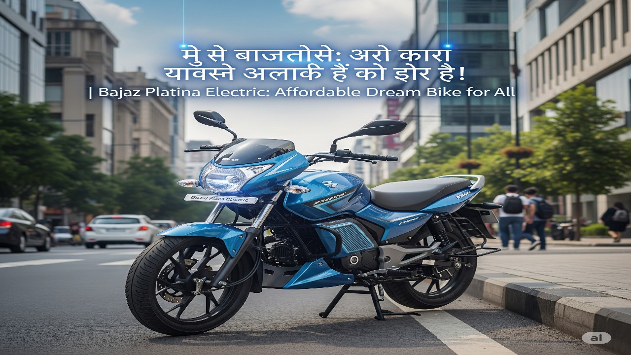 बजाज प्लेटिना इलेक्ट्रिक: गरीबों का सपना अब होगा पूरा! | Bajaj Platina Electric: Affordable Dream Bike for All