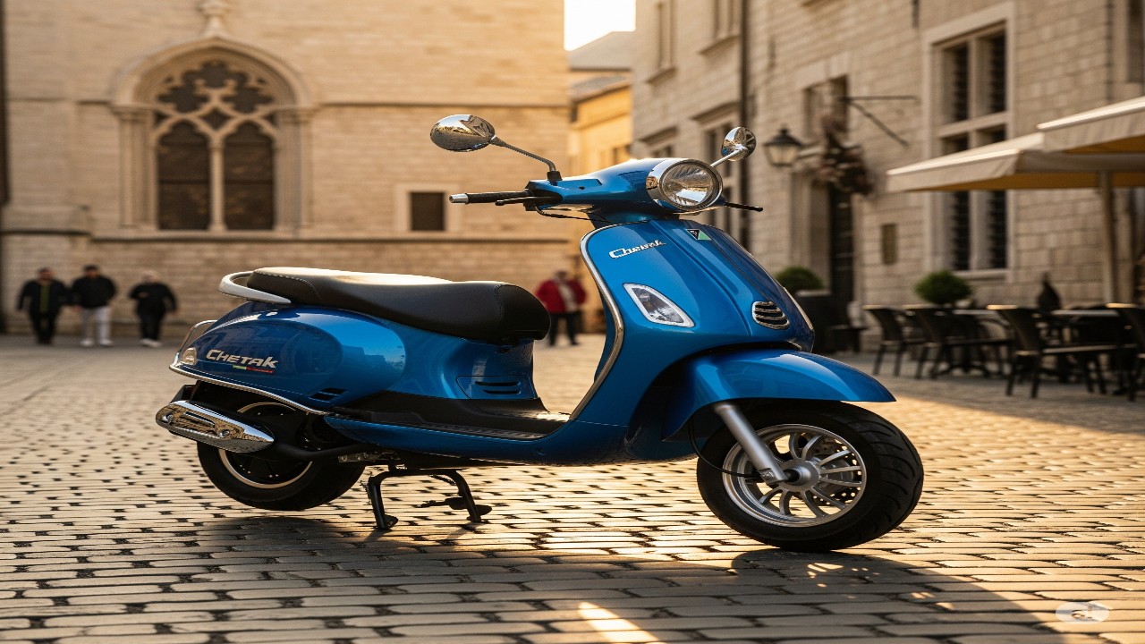 बजाज चेतक इलेक्ट्रिक स्कूटर l Bajaj Chetak Electric Scooter: Rare Earth Magnet Crisis खत्म, फिर शुरू हुई डिलीवरी