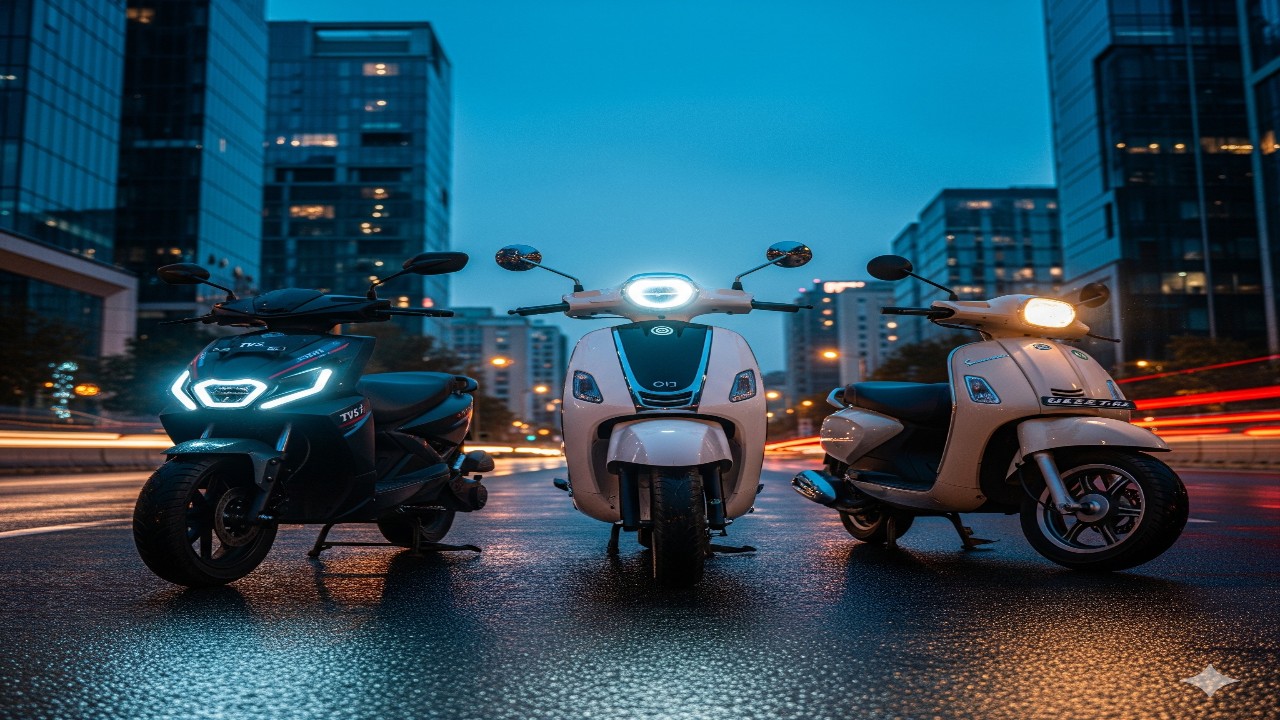 नया TVS Orbiter Electric Scooter: Ola और Bajaj Chetak को टक्कर देने वाला हाइटेक विकल्प | TVS Orbiter Electric Scooter image banao