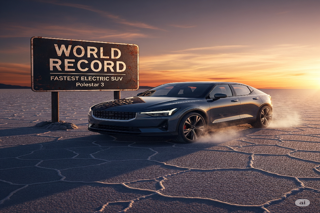 पोलेस्टार 3 इलेक्ट्रिक SUV ने बनाए वर्ल्ड रिकॉर्ड | Polestar 3 Electric SUV Sets World Record