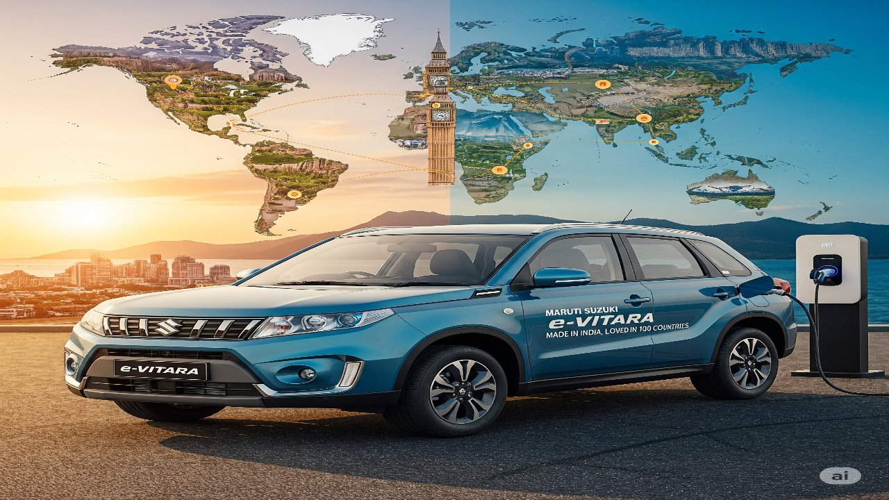 मारुति सुजुकी e-vitara l Maruti Suzuki e-Vitara: भारत में बनेगी इलेक्ट्रिक SUV, 100 देशों में मचाएगी धमाल