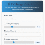 EV Range Calculator