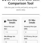 EV vs Petrol Bike Cost Comparison