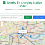 Nearby EV Charging Station Finder (Global Version)