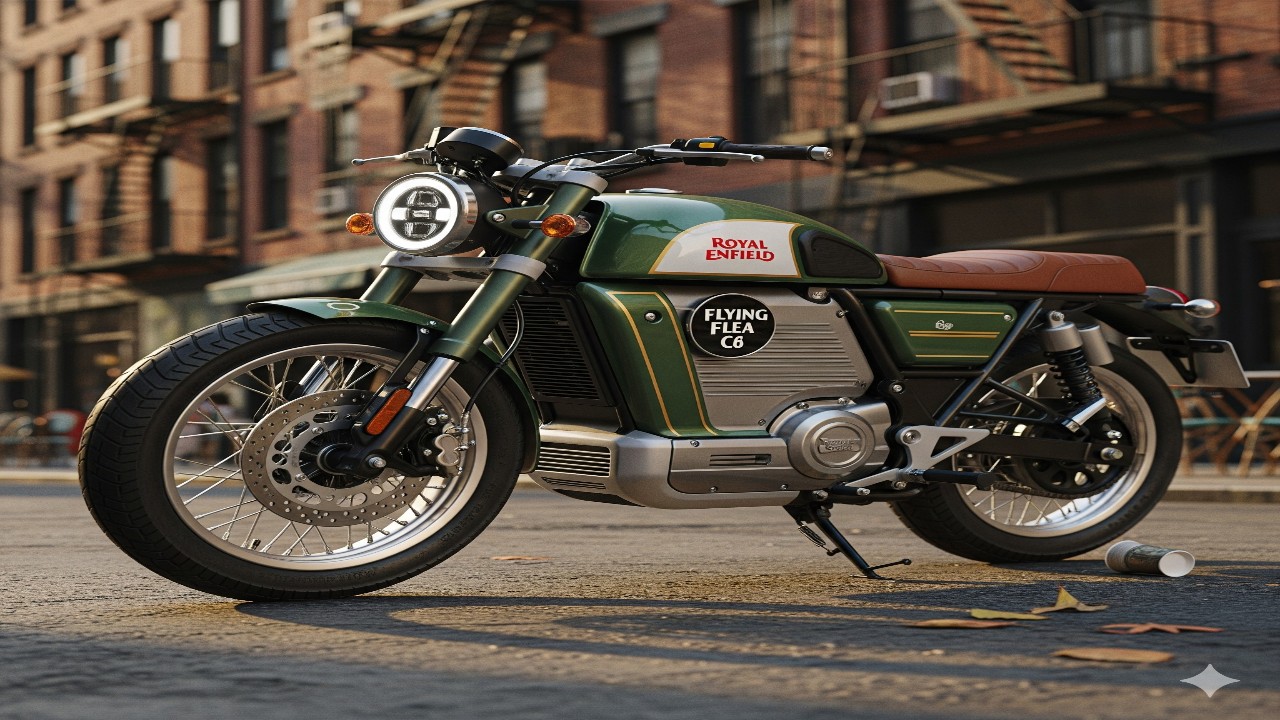 रॉयल एनफील्ड फ्लाइंग फ्ली C6 l Royal Enfield Flying Flea C6: नई इलेक्ट्रिक बाइक का सफर शुरू