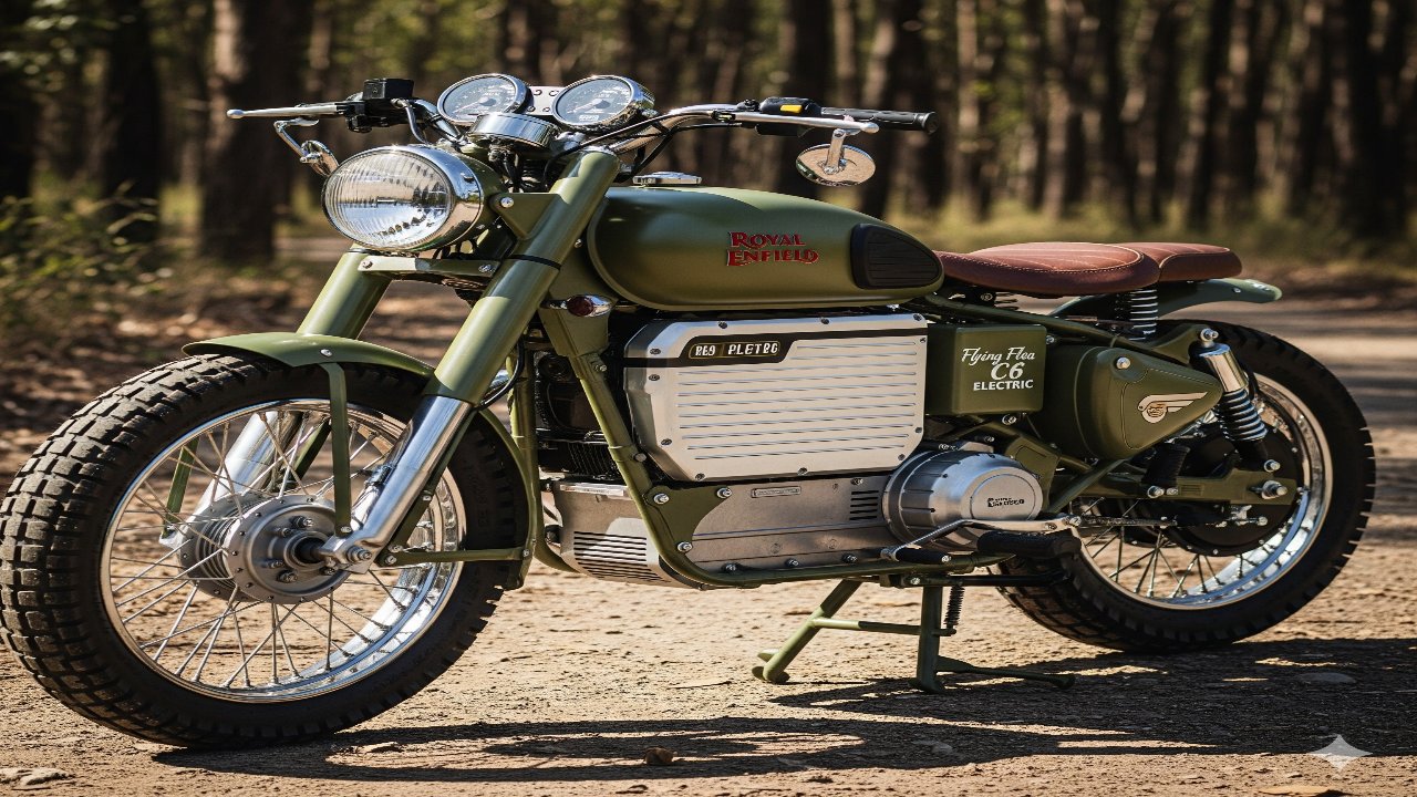 रॉयल एनफील्ड फ्लाइंग फ्ली C6 l Royal Enfield Flying Flea C6: दमदार Electric Bike जल्द भारत में