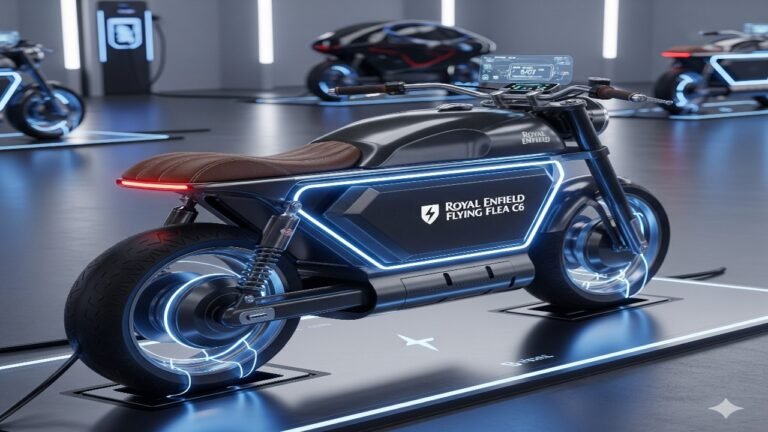 रॉयल एनफील्ड Flying Flea C6: Electric Bike ने लॉन्च से पहले ही बनाया तहलका l Royal Enfield Flying Flea C6 – Future Electric Revolution