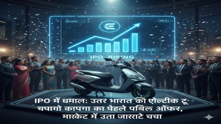 IPO में धमाल: उत्तर भारत की इलेक्ट्रिक टू-व्हीलर कंपनी का पहला पब्लिक ऑफर, मार्केट में उठा जोरदार चर्चा