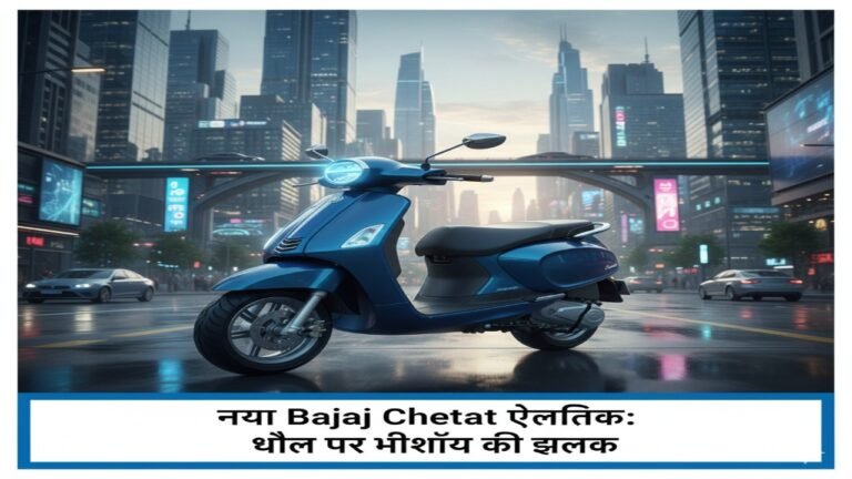 नया Bajaj Chetak इलेक्ट्रिक: व्हील पर भविष्य की झलक