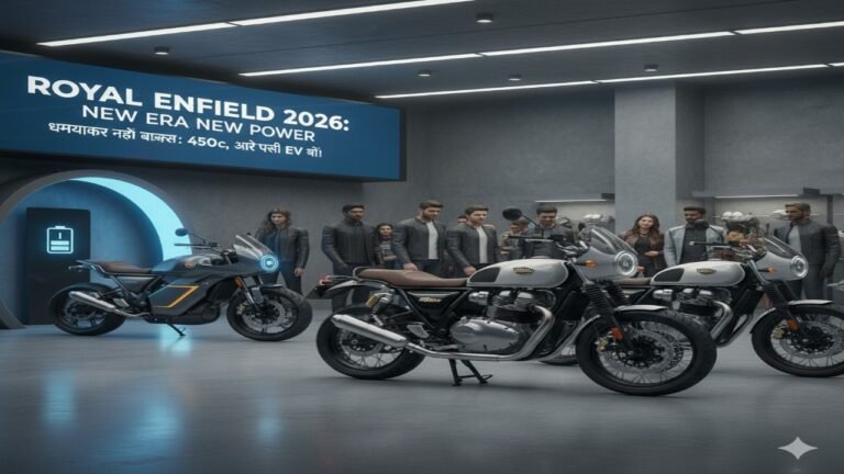 Royal Enfield की धमाकेदार नई बाइक्स 2026: 450cc से लेकर 750cc, और पहली EV भी!