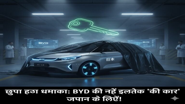 छुपा हुआ धमाका: BYD की नई इलेक्ट्रिक ‘की कार’ सेाद्जापान के लिए!
