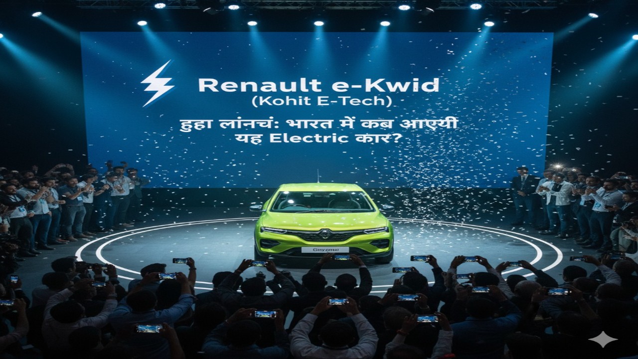 “Renault e-Kwid (Kwid E-Tech) हुआ लॉन्च: भारत में कब आएगी यह Electric कार?