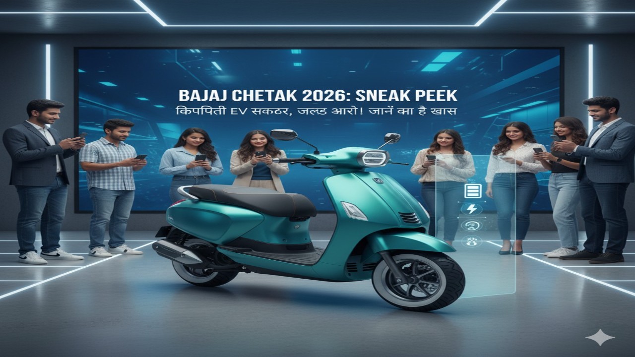 नई Bajaj Chetak 2026: सस्ती EV स्कूटर की झलक – कब आएगी और क्या खास है?”