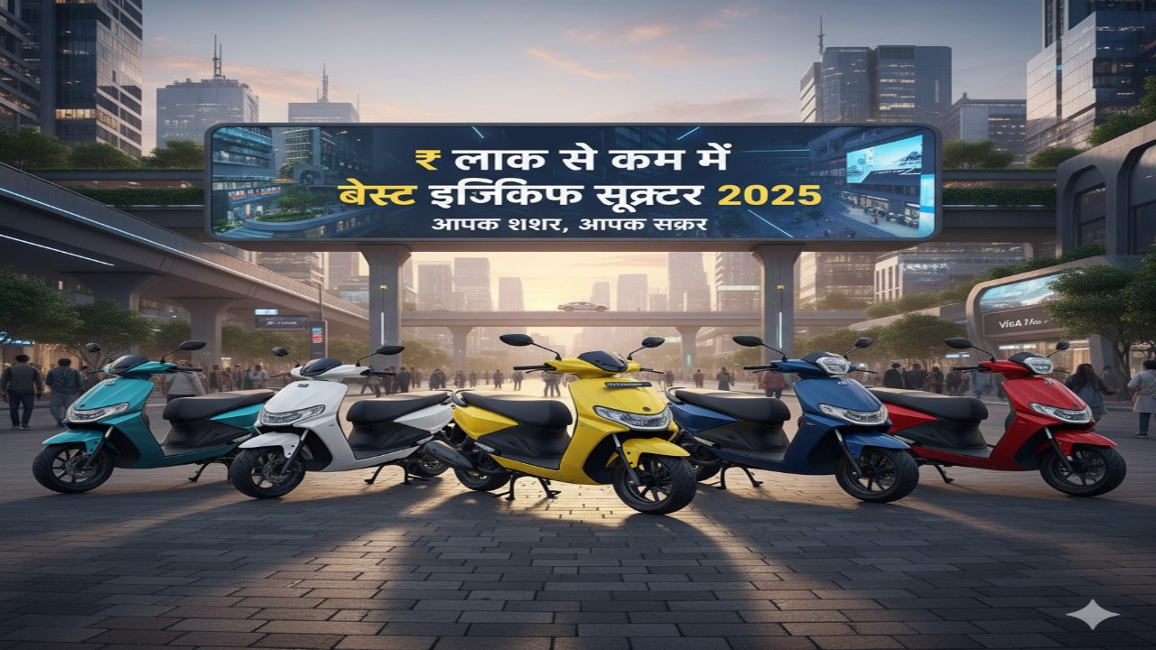 मज़बूत बजट में इलेक्ट्रिक स्कूटर की तलाश है? तो ये है आपके लिए “स्मार्ट-चालक का सपना” — जो दिखने में स्टाइलिश है, चलने में पर्यावरण-मितव्ययी और बजट-फ्रेंडली भी। आकर्षक शीर्षक: „₹1 लाख से कम में बेस्ट इलेक्ट्रिक स्कूटर 2025 – आपका शहर, आपका सफर“ --- 1. क्यों लेना चाहिए इलेक्ट्रिक स्कूटर? (Why go electric?) पारंपरिक पेट्रोल-स्कूटर के मुकाबले आसान बॉटम-लाइन: चालू खर्च (ईंधन) कम। शहर की ट्रैफिक, कम शोर, कम वाइब्रेशन — चलने में आरामदायक। बहुत-से मॉडलों में अब 90-100 किमी से ऊपर की एक चार्ज में रेंज मिलने लगी है। उदाहरण के लिए, कुछ स्रोतों में देखें कि 92 किमी/चार्ज की रेंज वाले मॉडल हैं। बजट का मोटा लक्ष्य: ₹1 लाख या उससे कम में ई-स्कूटर – यही इस लेख की फोकस है। --- 2. बॉक्स से बाहर: कौन-कौन से मॉडल मिल सकते हैं? नीचे ऐसे कुछ मॉडल दिए गए हैं जो ₹1 लाख के आसपास या उससे कम में उपलब्ध हैं। (कीमत शहर और सब्सिडी पर निर्भर करती है) Ola S1 X: लगभग ₹74,999 से शुरू होती कीमत, लगभग 95 किमी तक की दावा रेंज। Vida VX2: ₹99,490 या उसके आसपास शुरू होने वाली कीमत, 92 किमी/चार्ज तक दावा रेंज। TVS iQube: लगभग ₹94,434 से / या थोड़ी-बहुत ऊपर की कीमत पर, 94 किमी/चार्ज जैसी रेंज के साथ। कसीदगी (Catch): ये मॉडल जहाँ-तहाँ ₹1 लाख से नीचे घोषित हैं, लेकिन ऑन-रोड कीमत, सब्सिडी, एक्स्ट्रा चार्ज से थोड़ा ऊपर भी जा सकती है — इसलिए स्थानीय डीलर से जांच ज़रूरी। --- 3. खरीदते वक्त किन बातों पर गौर करें? (What to check before buying) • रेंज (Range) / चार्ज-अवधि (Charge time) – जितनी लंबी एक चार्ज में चल सकती है स्कूटर, उतनी बढ़िया। – उदाहरण के लिए: 100–120 किमी/चार्ज वाली मॉडल्स बजट में मिल रही हैं। • बैटरी वर्सेस वॉरंटी (Battery & Warranty) – बैटरी ठीक काम करे, बेहतर है कि निर्माता वॉरंटी दे। • सर्विस नेटवर्क (Service network) – किसी बड़े ब्रांड या ऐसी कंपनी चुनें जिसकी सर्विस-शॉप आपके इलाके में हो। • चार्जिंग सुविधा (Charging infrastructure) – घर पर चार्जिंग प्लग हो, या आपके इलाके में ईवी चार्जिंग-पॉइंट्स हों। • वास्तविक कीमत व सब्सिडी (True price & subsidy) – सरकारी सब्सिडी मिलती हो सकती है, जिससे रीयल कीमत कम हो सकती है। --- 4. मेरा सुझाव: यह मॉडल क्यों चुनें? (My recommendation) अगर मेरी जगह आप होते, तो मैं Ola S1 X या Vida VX2 में से चुनता — क्यों? बजट में फिट होने वाला विकल्प है। कम-से-कम रोज के शहर के सफर (20-30 किमी) के लिए पर्याप्त रेंज देता है। ब्लैक/युवा-स्टाइल वेरिएंट की वजह से दिखने में भी अच्छा। अगर आप थोडा बजट बढ़ा सकें और सर्विस नेटवर्क अच्छा हो, तो TVS iQube भी सुरक्षित विकल्प है (बड़े ब्रांड के नाम के तहत)। --- 5. “अब-खरीदें” लिंक (Buy Now) > कृपया ध्यान दें: नीचे दिए लिंक प्रायः मॉडल एवं स्थानीय ऑफ़र पर निर्भर हो सकते हैं — कीमत व उपलब्धता शहर-अनुसार बदल सकती है। Ola S1 X – ऑफिशियल वेबसाइट/डीलरशिप Vida VX2 – ऑफ़िशियल लिंक TVS iQube – ऑफ़िशियल लिंक (यदि आपका शहर—मुंबई / महाराष्ट्र है तो आप स्थानीय डीलरशिप वेबसाइट या कॉल करके भी ऑफर जान सकते हैं) --- 6. निष्कर्ष (Conclusion) यदि आप शहरी उपयोग के लिए, ₹1 लाख या उससे नीचे बजट में इलेक्ट्रिक स्कूटर लेना चाहते हैं, तो ऊपर बताए गए सुझाव-मॉडल आपके लिए बहुत अच्छे विकल्प हैं। टेक्नोलॉजी, सुविधा, बजट तीनों का अच्छा संतुलन मिलता है। बस खरीदने से पहले स्थानीय सर्विस, कीमत व चार्जिंग व्यवस्था अच्छी तरह से चेक कर लें। अगर चाहें, तो मैं आपके शहर (मुंबई) में उपलब्ध सबसे अच्छे ऑफ-र वाले इलेक्ट्रिक स्कूटर का कम्पेरिजन भी खोज सकता हूँ—क्या करूँ?