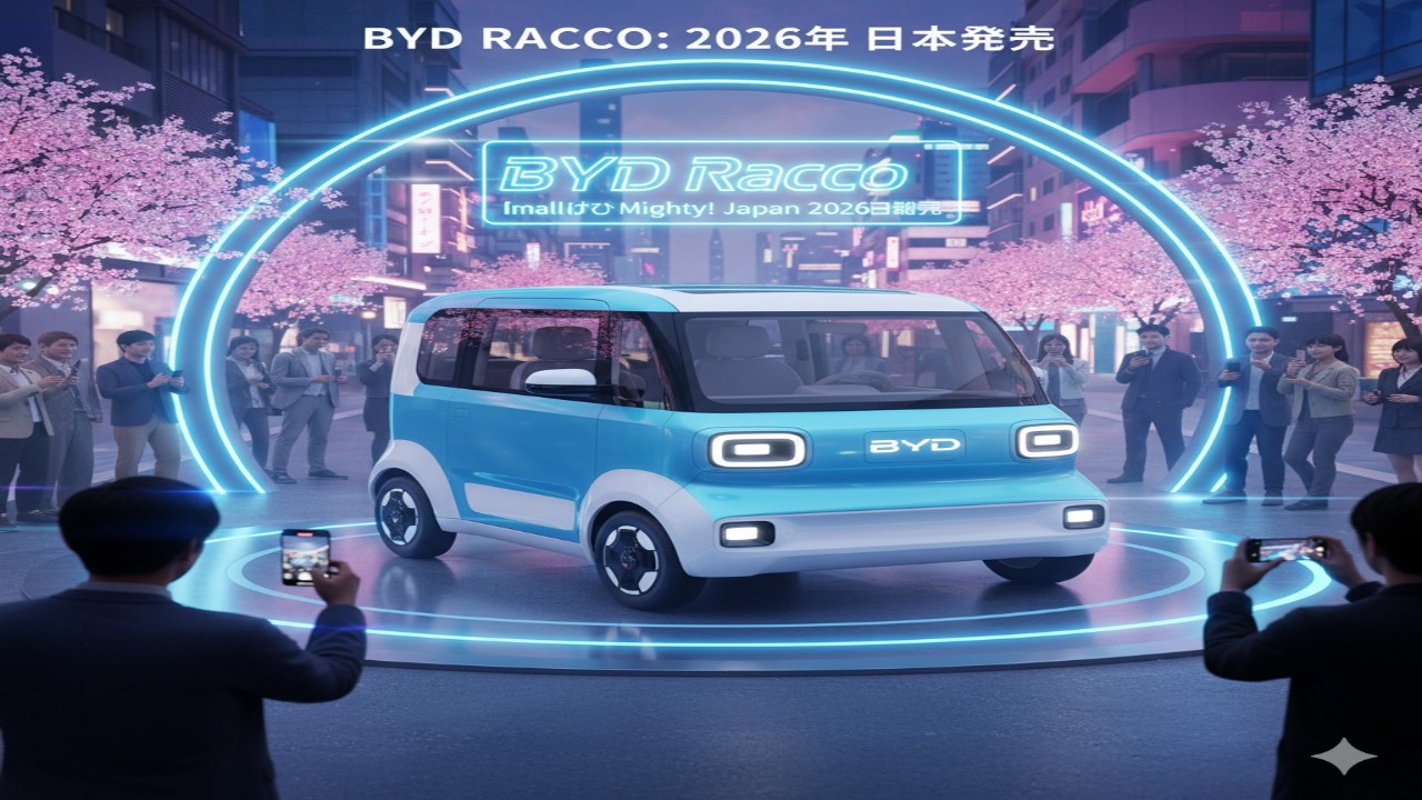 छोटी-लेकिन जबरदस्त! BYD Racco: जापान में 2026 में आने जा रही इलेक्ट्रिक की कार (Electric Kei Car)