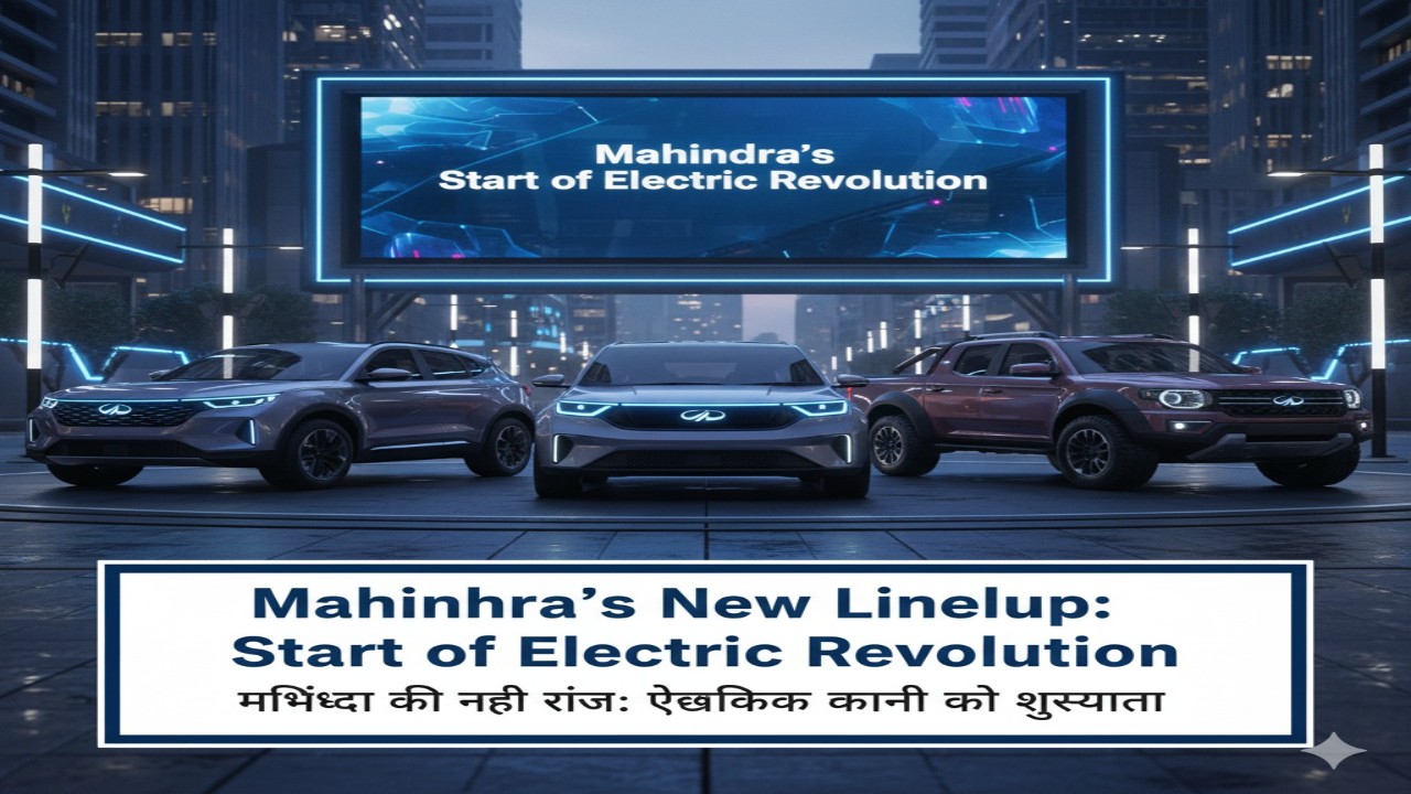 महिंद्रा की नई रेंज: इलेक्ट्रिक क्रांति की शुरुआत (Mahindra's New Lineup: Start of Electric Revolution)