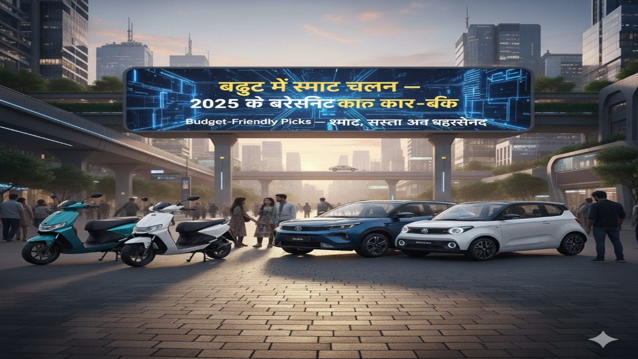 आकर्षक सब-टाइटल (Subtitle): Budget-Friendly EV Picks — स्मार्ट, सस्ता और भरोसेमंद।