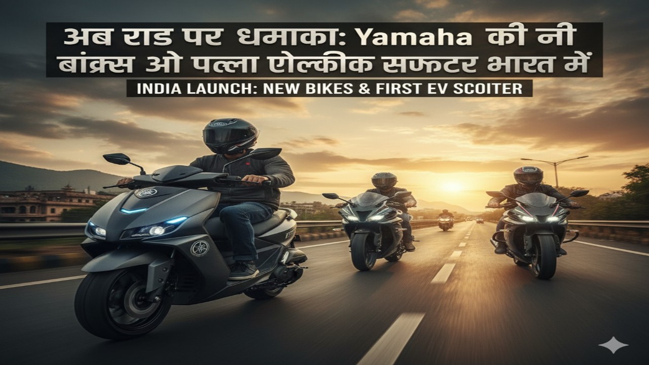 अब रोड पर धमाका: Yamaha की नई बाइक्स और पहला इलेक्ट्रिक स्कूटर भारत में