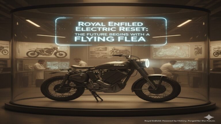 Royal Enfield का इलेक्ट्रिक रीसेट: ‘Flying Flea’ से शुरू होगा भविष्य