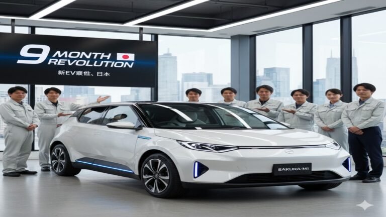 9 महीनों में बनी इलेक्ट्रिक कार! जापान में आई नई EV क्रांति