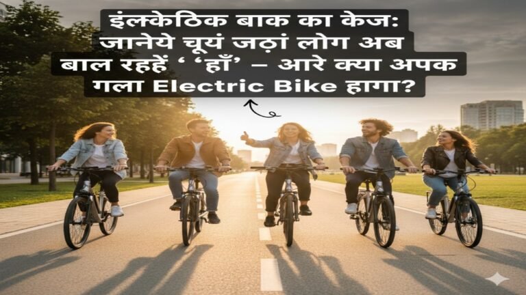 इलेक्ट्रिक बाइक का क्रेज: जानिए क्यों ज़्यादा लोग अब बोल रहे हैं ‘हाँ’ – और क्या आपका अगला Electric Bike होगा?