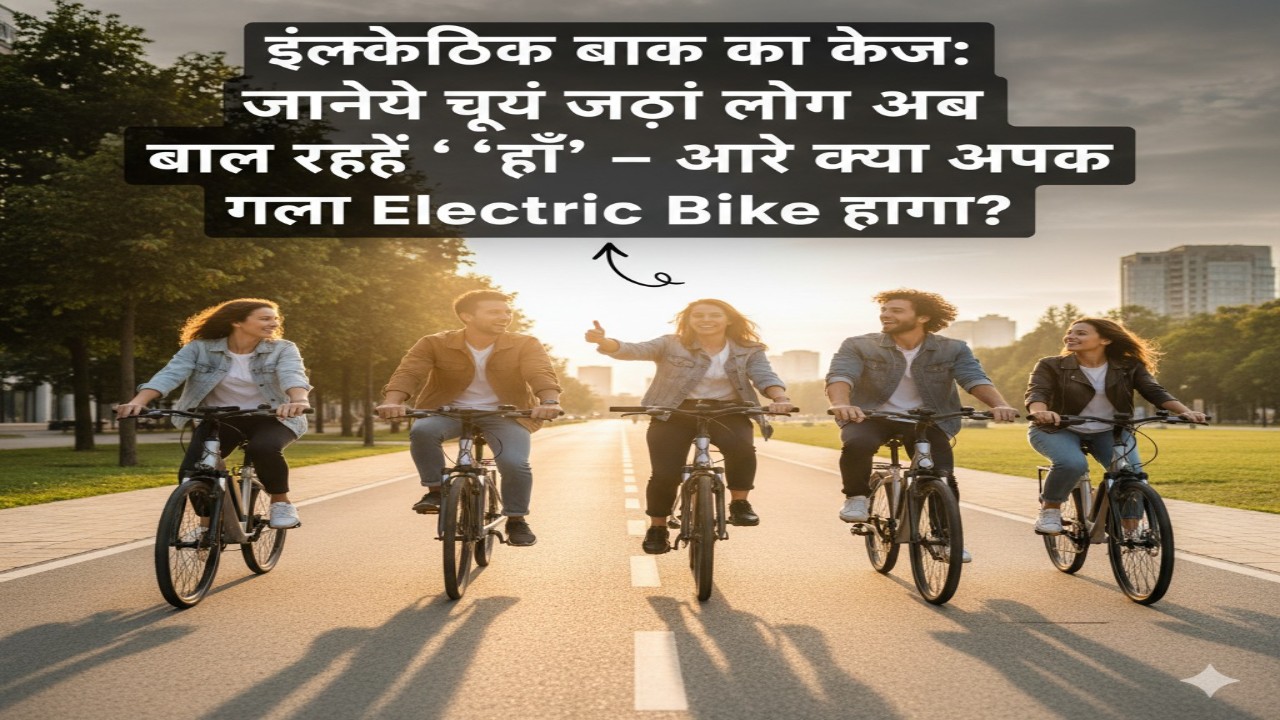 इलेक्ट्रिक बाइक का क्रेज: जानिए क्यों ज़्यादा लोग अब बोल रहे हैं ‘हाँ’ – और क्या आपका अगला Electric Bike होगा?