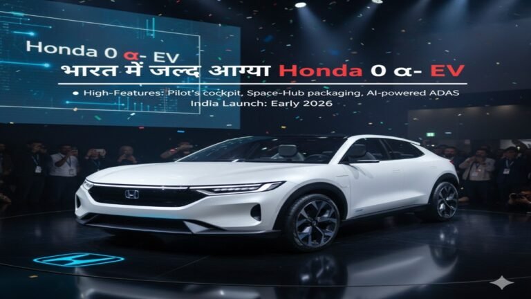 “भारत में जल्द आएगा Honda 0 α- EV: जानिए क्या है इस नए इलेक्ट्रिक SUV की हाई-फीचर्स और कब होगा लॉन्च?”