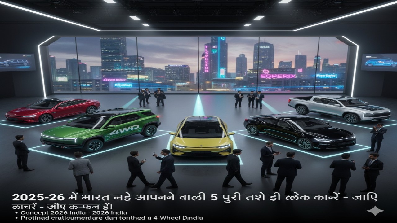2025-26 में भारत में आने वाली 5 पूरी तरह नई इलेक्ट्रिक कारें – जानिए कौन-कौन हैं!
