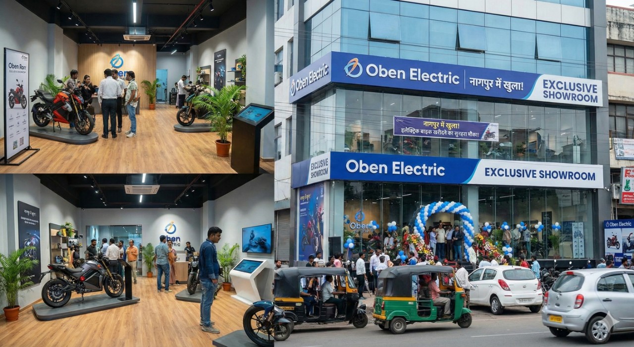 नागपुर में खुला Oben Electric का नया एक्सक्लूसिव शोरूम — इलेक्ट्रिक बाइक खरीदने का सुनहरा मौका!