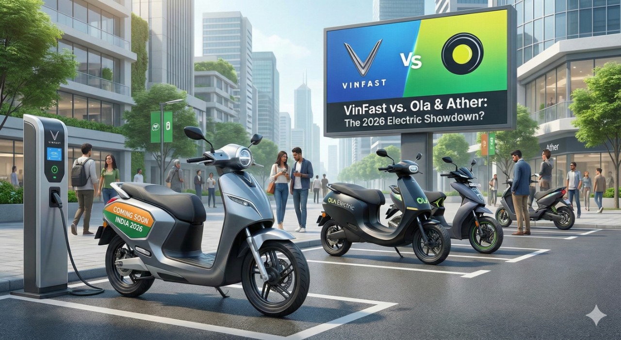भारत में 2026 में आ रहे हैं नए VinFast Electric Scooters — क्या Ola Electric-Ather Energy का होगा सापेक्ष मुकाबला?